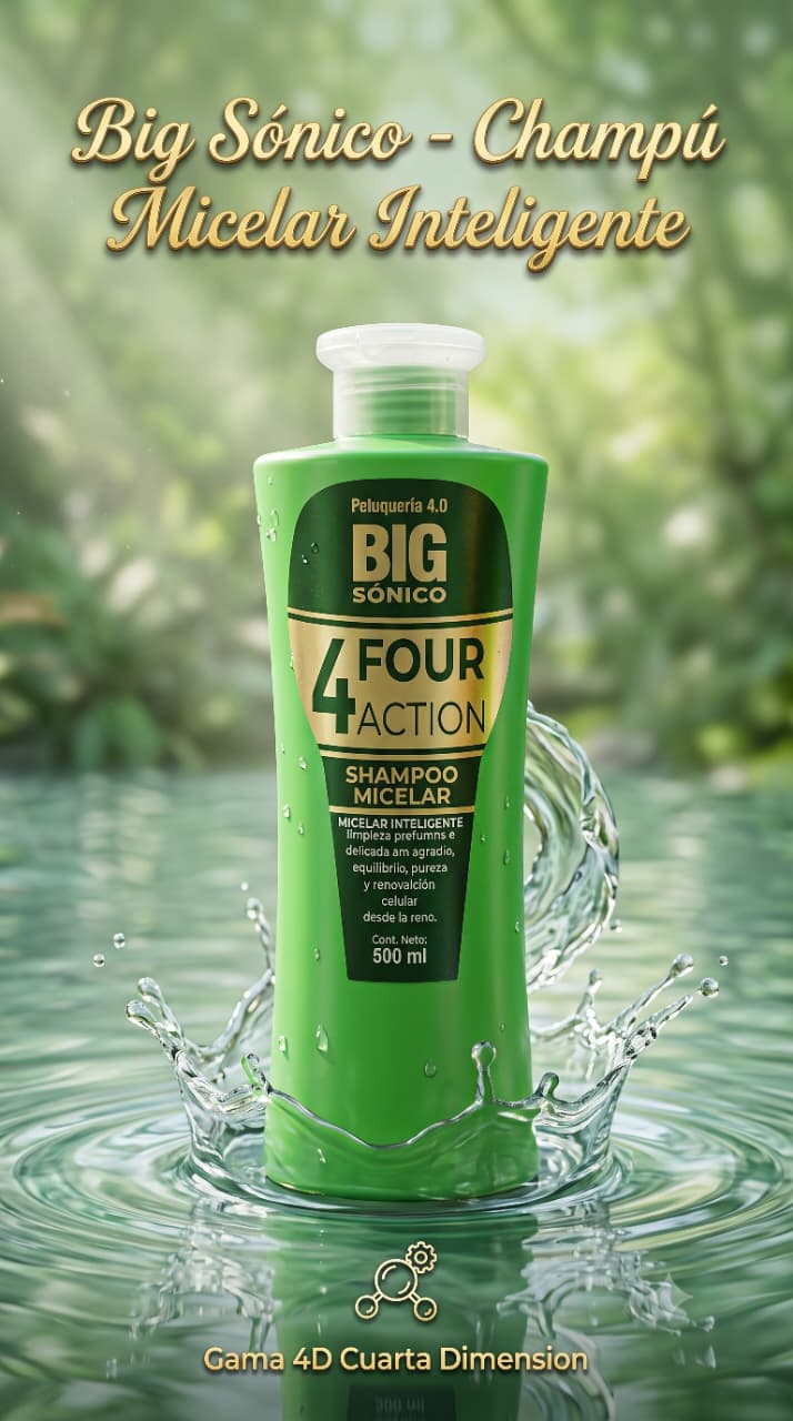 Shampoo Micelar Inteligente 4D